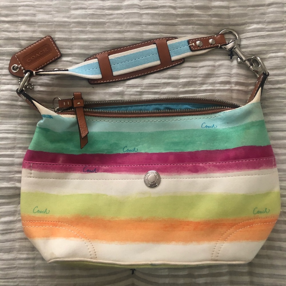 Coach Hampton Watercolor Purse